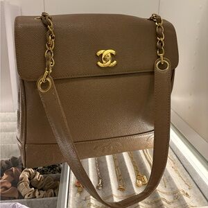 Authentic Vintage Chanel Tote Bag